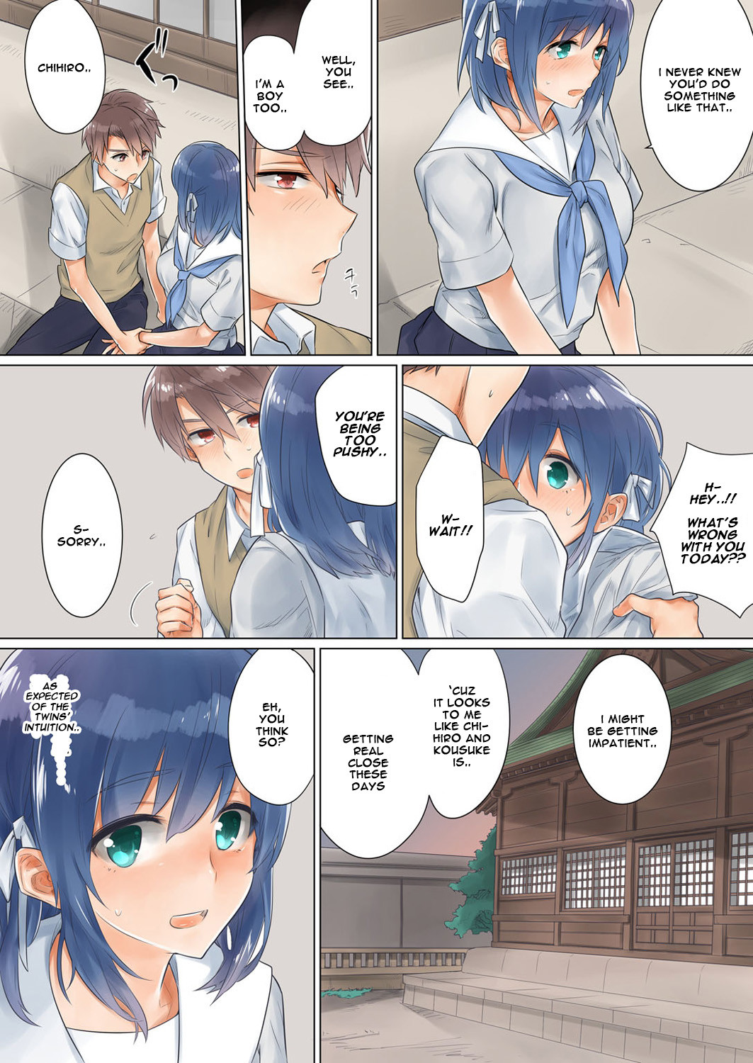 Hentai Manga Comic-NTR Girlfriend ~ Having Sex With My Boyfriend's Younger Twin Brother~-Chapter 2-6